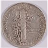 Image 2 : 1942-D MERCURY DIME, MINT ERROR, DOUBLED DATE! NICE VF!  RARE!