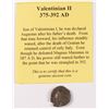 Image 1 : ANCIENT COIN VALENTINIAN II 375-392 AD