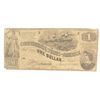 Image 1 : 1862 $1 CONFEDERATE STATES OF AMERICA