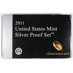 2011 UNITED STATES MINT SILVER PROOF SET IN ORIGINAL PACKAGING