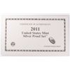 Image 4 : 2011 UNITED STATES MINT SILVER PROOF SET IN ORIGINAL PACKAGING