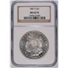 Image 1 : 1881-S MORGAN SILVER DOLLAR, NGC MS-63 PL  VERY NICE!