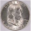 Image 1 : 1950-D FRANKLIN HALF DOLLAR, MS-65 WHITE!