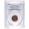 Image 1 : 1955/55 LINCOLN ONE CENT PCGS AU, CLEANED, NICE, EST. $1575-$1625