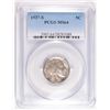 Image 1 : 1937-S BUFFALO NICKEL, PCGS MS-64