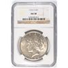 Image 1 : 1925-S PEACE DOLLAR NGC AU-58