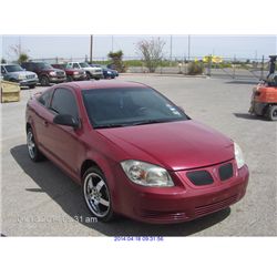 2009 - PONTIAC G5// REBUILT SALVAGE