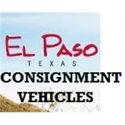 El Paso,Texas Consignment Vehicle