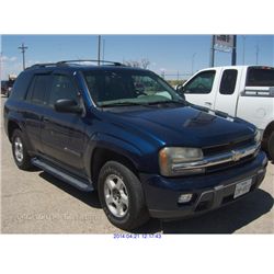 2002 - CHEVROLET TRAIL BLAZER