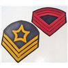 Image 1 : LOT OF 2 US CIVIL WAR ARMY UNION SLEEVE CHEVRONS