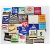 Image 1 : LOT OF 25  VINTAGE ADVERTISING MATCH BOOKS SOME USED