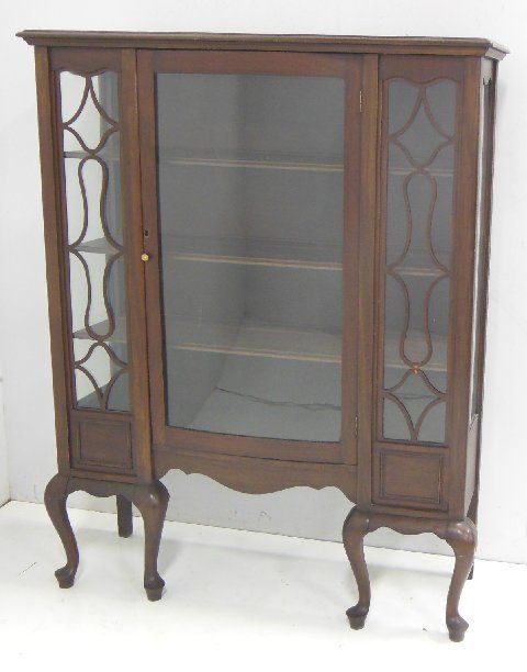 Queen Anne Style China Cabinet Matching Server