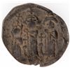 Image 1 : ARAB-BYZANTINE: Three Standing Figures, ca. 640, AE fals (5.24g), "year 17"