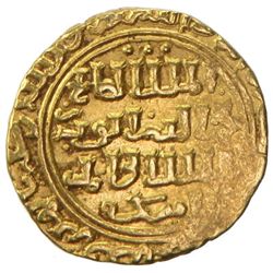 BAHRI MAMLUK: Aybak, 1250-1257, AV dinar (6.02g), al-Iskandariya, AH653