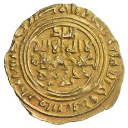 ZURAY'ID: 'Imran b. Muhammad, 1155-1165, AV dinar (2.36g), 'Adan, AH563