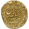 Image 2 : QAJAR: Nasir al-Din Shah, 1848-1896, AV toman (3.32g), Qazwin, AH1273