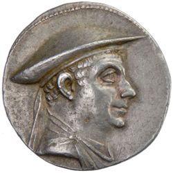 INDO-GREEK: Antimachos I, ca. 185-170 BC, AR tetradrachm (16.74g)