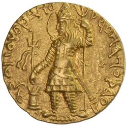 KUSHAN: Vasudeva I, ca. 191-230+, AV stater (7.98g)
