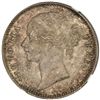 Image 1 : BRITISH INDIA: Victoria, Queen, 1837-1876, AR rupee, 1840(c)