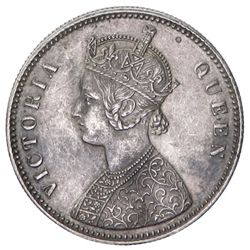 BRITISH INDIA: Victoria, Queen, 1837-1876, AR rupee, 1875-(c)