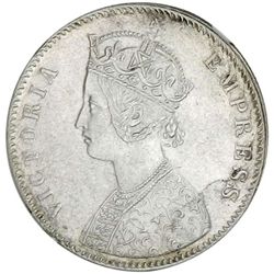 BRITISH INDIA: Victoria, Empress, 1876-1901, AR rupee, 1887C