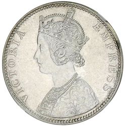 BRITISH INDIA: Victoria, Empress, 1876-1901, AR rupee, 1890B