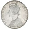 Image 1 : BRITISH INDIA: Victoria, Empress, 1876-1901, AR rupee, 1892B