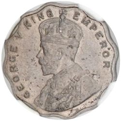 BRITISH INDIA: George V, 1910-1936, 1 anna, 1914(b)