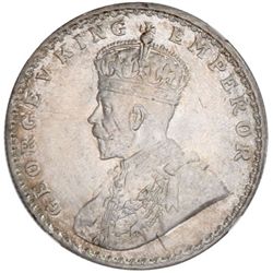 BRITISH INDIA: George V, 1910-1936, AR rupee, 1911(b)