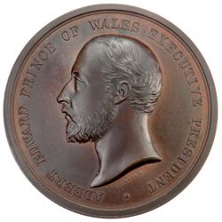 BRITISH INDIA: Victoria, Empress, 1876-1901, AE medal, 1886