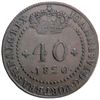 Image 2 : MOZAMBIQUE: Joao VI, 1816-1826, AE 40 reis (5.61g), 1820