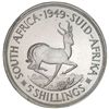 Image 2 : SOUTH AFRICA: George VI, 1936-1952, AR 5 shillings, 1949