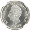 Image 1 : ECUADOR: AR 1/2 decimo, Lima, 1902/802