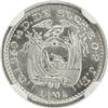 Image 2 : ECUADOR: AR 1/2 decimo, Lima, 1902/802
