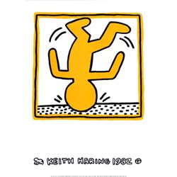 Keith Haring One Man Show Art Print