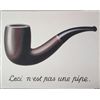 Image 1 : La Trahison des Images Rene Magritte Print On Canvas