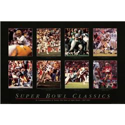 Super Bowl Classics Rare Poster