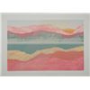 Image 1 : Audrey Grendahl Kuhn Abstract Print Blue Waterway Two
