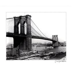 Brian Merlis Brooklyn Bridge New York 1910 Giclee