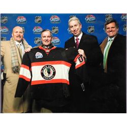 Chicago Blackhawks Mgt & Mayor Daley Rocky Wirtz Photo