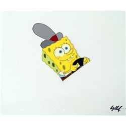 Original Art In the Zone Cel Animation Spongebob