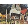 Image 2 : Lindstrom Art Print Rural Country Road & Barns