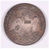 Image 2 : 1865 SEATED HALF DOLLAR MS-63