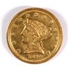 Image 1 : 1840-C $2.5 GOLD LIBERTY AU-58