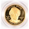 Image 1 : 2009 W Letitia Tyler Proof 1/2 Gold Coin Raw