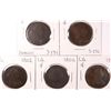 Image 1 : (5) 1802 LARGE CENTS