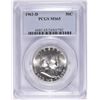 Image 1 : 1961 D FRANKLIN HALF DOLLAR PCGS MS65  NICE WHITE COIN!