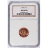 Image 1 : 1963 LINCOLN CENT NGC MS66 RD