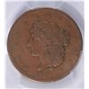 Image 2 : 1839 LARGE CENT BOOBY HEAD PCGS VG08