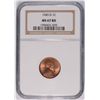 Image 1 : 1945 D LINCOLN CENT NGC MS67 RD